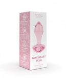 Nobu Rose Heart Plug - Pink