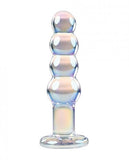 Playboy Pleasure Jewels Beads Anal Plug - Clear