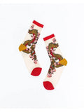 Year of the Dragon Sheer Crew Sock - U.S. W5.5-10