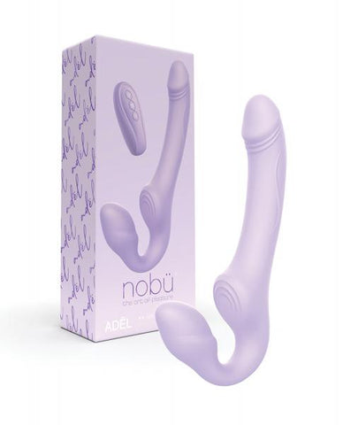 Nobu Adel Strapless Strap On w/Wireless Remote - Lilac