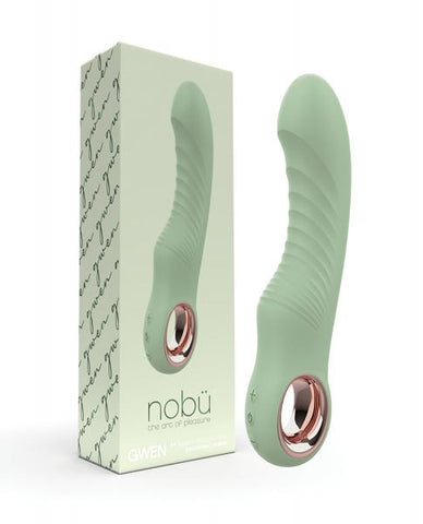 Nobu Gwen G-Spot Vibrator w/Removable Bullet - Green