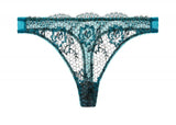 Evelina Lurex G-String - Peacock -