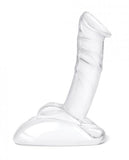 Glas 7.5" Rideable Standing Cock w/Stability Base