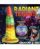 Creature Cocks Luminoctopus Glow-in-the-Dark Tentacle Dildo - Rainbow