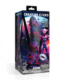 Creature Cocks Alienoid Silicone Dildo - Multi Color