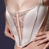 Dripping in Jewels Corset - Champagne/Butterscotch -