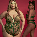 Venus Bodysuit - Emerald -