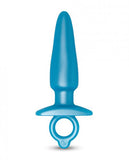 B-Vibe Butties Sleek Tapered Plug - Blue