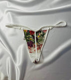 G-String - Multicolor Cotton Embroidery -