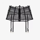 Leicester Garter Belt - Black -