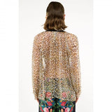 Cheetah Blouse - Cheetah Print -