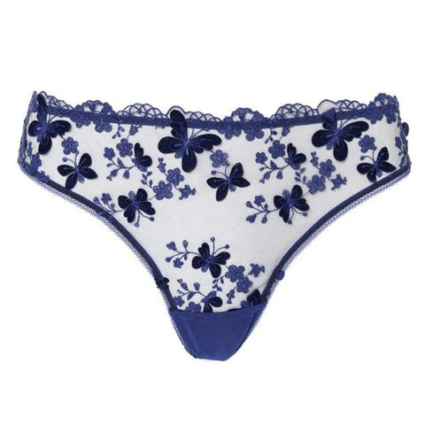 Papillon Tanga - Navy -