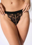 Evasion Sensuelle Mini Open Brief - Black -