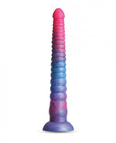 Colours Stacked 12" Dildo - Pink/Blue