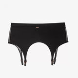 Carnaby Garter Belt - Black -