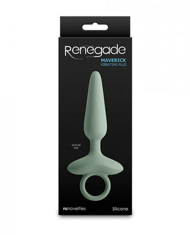 Renegade Maverick Vibrating Anal Plug - Sage