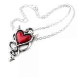 Devil Heart Pendant Necklace