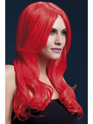 Khloe Wig Long Wave - Red