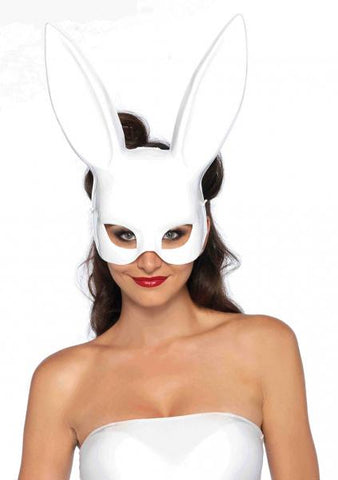 Bondage Bunny Mask - White