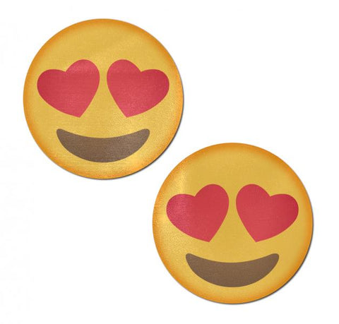 Pastease Emojis w/Heart Eyes - Yellow O/S