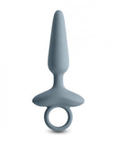 Renegade Maverick Vibrating Anal Plug - Gray