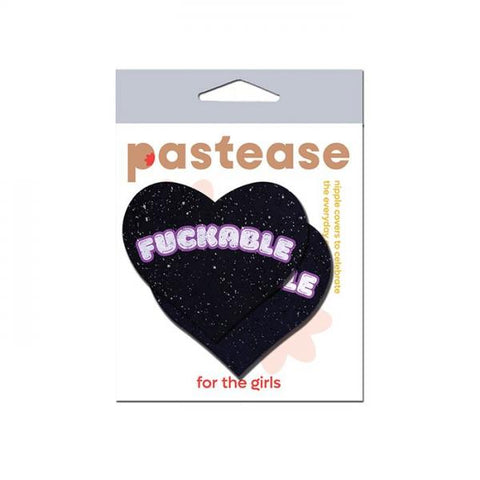 Pastease F*CKABLE Heart - Black/Pink