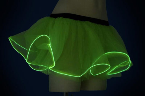 LED Light Up Tutu Skirt - Green