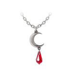 Tears of the Moon Red Pendant