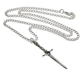 Hand of Macbeth Dagger Pendant Necklace