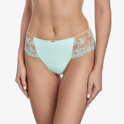 Vibe Seamless Back Thong - Mint -