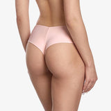 Fleur Seamless Back Thong - Powder -