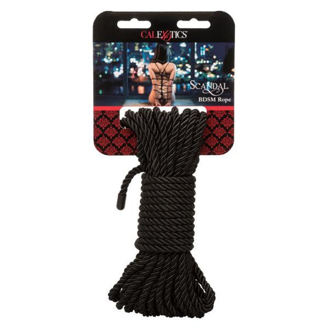 Scandal BDSM Rope 10 Meters - Black