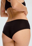 Microfiber Hipster Panty - Black -