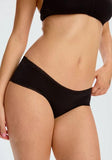 Microfiber Hipster Panty - Black -