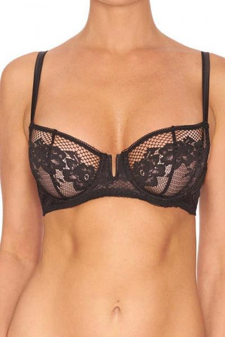 Black - Tootsie Roll Underwire Bra -