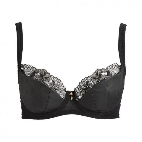 Black - Ariana Padded Underwire Bra -