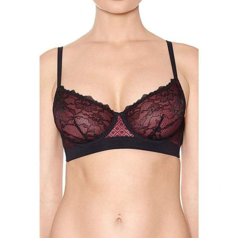 Black - Night at the Opera Underwire Bra -