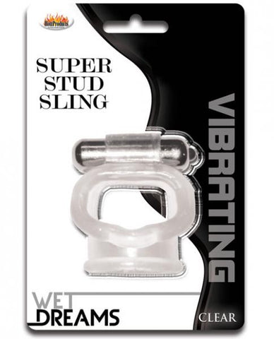 Wet Dreams Super Stud Sling - Clear