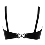 Hecate Latex Bra - Black -