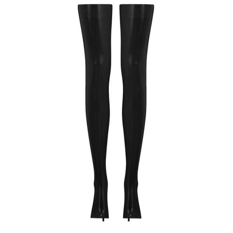 Latex Stockings - Black -