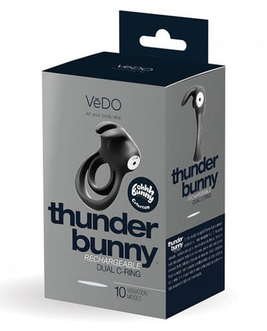 VeDO Thunder Rechargeable Dual Ring - Just Black