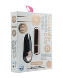 Sensuelle Remote Control Wireless Bullet Plus - Rose Gold