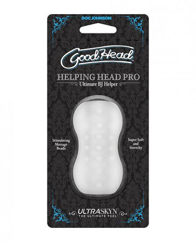 Goodhead Helping Head Pro ULTRASKYN Stroker - Frost