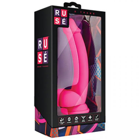 Blush Ruse D Thang 7.75" - Hot Pink