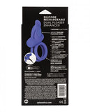 Couples Enhancers Silicone Rechargeable Dual Pleaser Enhancer