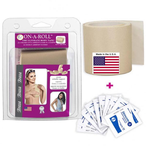 On A Roll - Adhesive Body Tape - Beige