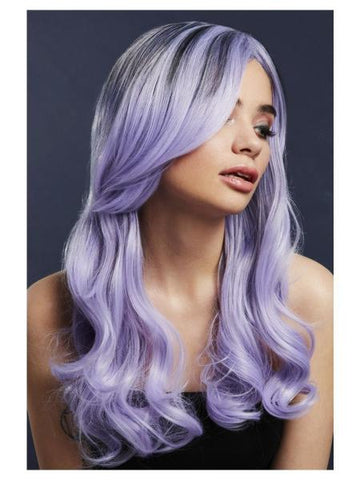 Khloe Wig Long Wave - Lilac