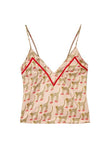 Bouffants Cheeta Recycled Cami -