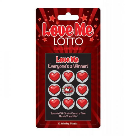 Love Me Lotto Scratch Off Tickets 12 Pack