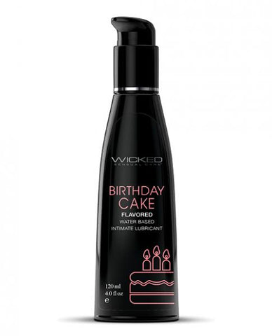 Wicked Water Based Lubricant - 4 oz Birthday Cake